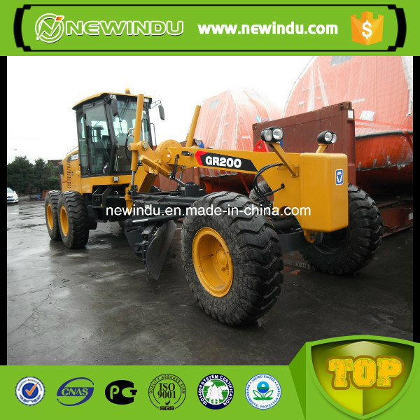 Road Motor Grader 200HP Grader Gr200 with Blade and Ripper