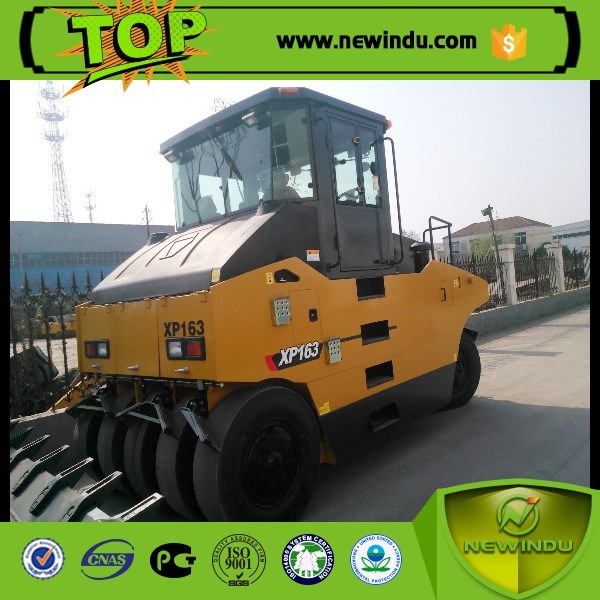 
                Compactador de cilindro de 16 Ton a construção de estradas Estrada Pneu Roller xp163
            