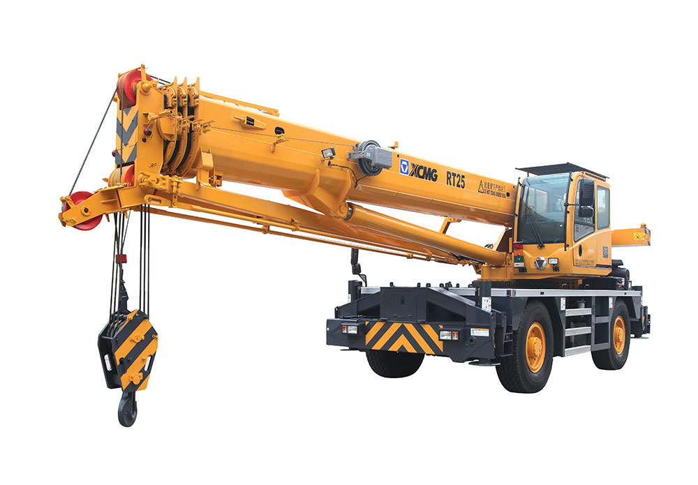 Rt25 25 Ton Mobile Rough Terrain Crane