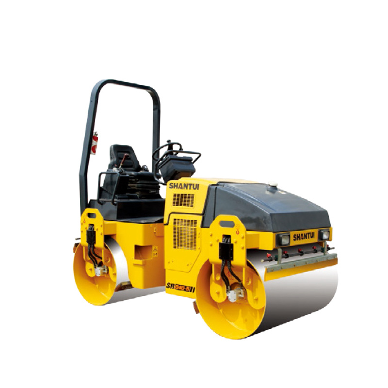 Shantui 4 Ton Mini Double Drum Road Compactor Srd04 Factory Price