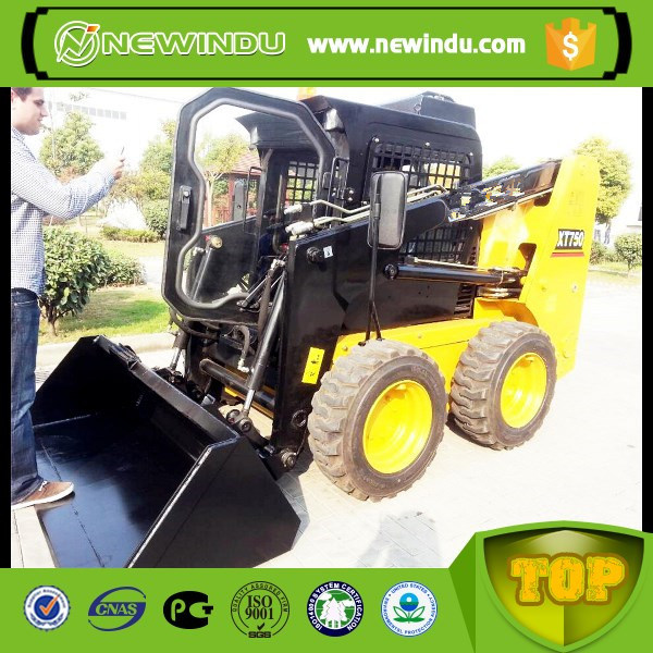 Skid Steer Loader Price Xt760 with 0.65m3 Bucket Capacity