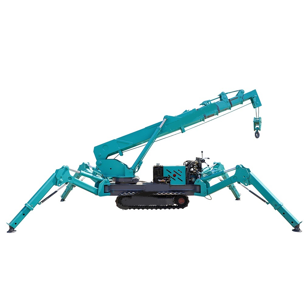 China 
                Small 3 Ton Battery Powered Mini Spider Crawler Crane
             supplier
