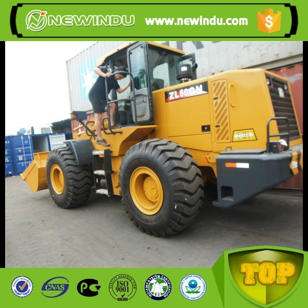 Small Front End 5 Ton Wheel Loader Zl50gn with Fork