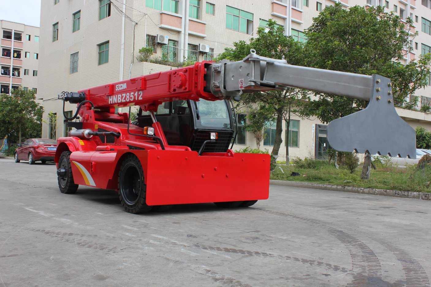 China 
                Socma Hnbz8512 de alta eficiência carro telescópico com preço baixo
             fornecedor