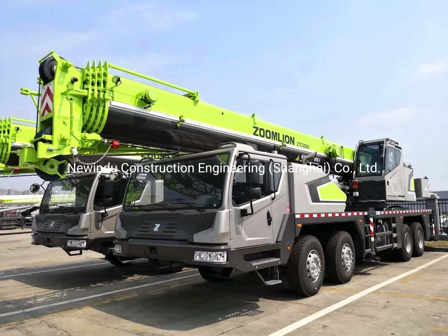 China 
                Lança telescópica Truck Crane 55 ton, 50 Ton Truck Crane Zoomlion - Ztc550V552 - Ztc550V - Ztc500V
             fornecedor
