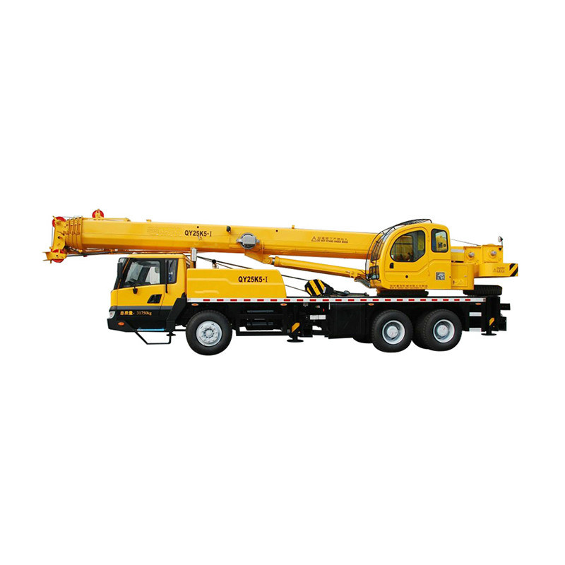 Top Brand Chinese Brand 25 Ton Mini Hydraulic Telescopic Truck Crane Qy25K5-II Mobile Crane with 5 Sections Boom in Stock