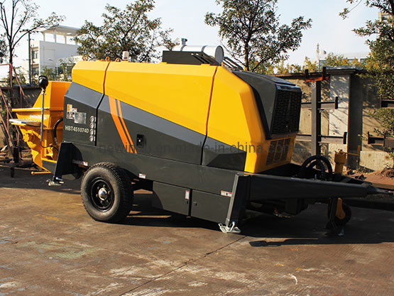 China 
                Trailer concrete pomp Handmatige trailer betonpomp Hbt60.13.90su
             leverancier