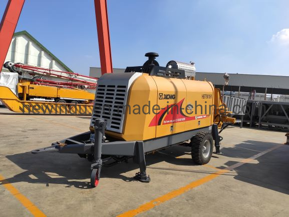 China 
                Trailer Small Mobile Trailer Mounted Concrete Pump Hbt5008K
             supplier
