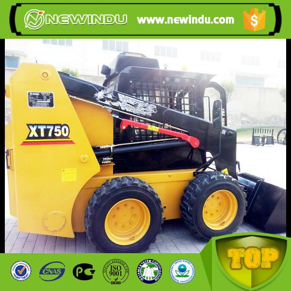 Widely Used 900kg 750kg Mini Skid Steer Loader Xt750 Xc750K for Sale