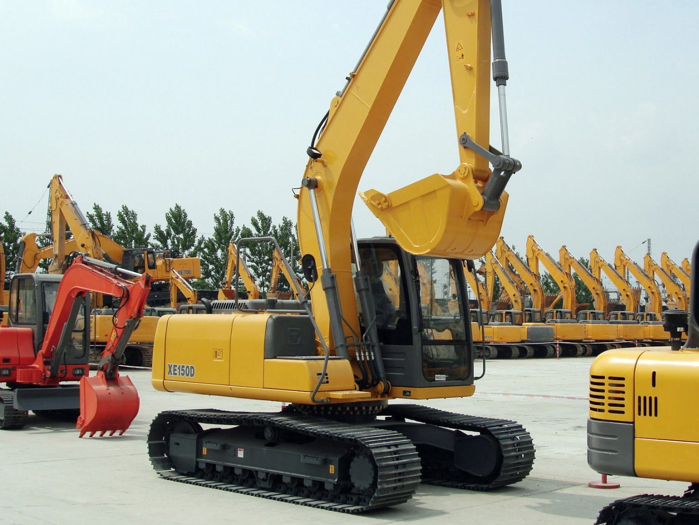 Xe150d 15 Ton Small Cralwer Excavator Machine with 0.65m3 Bucket