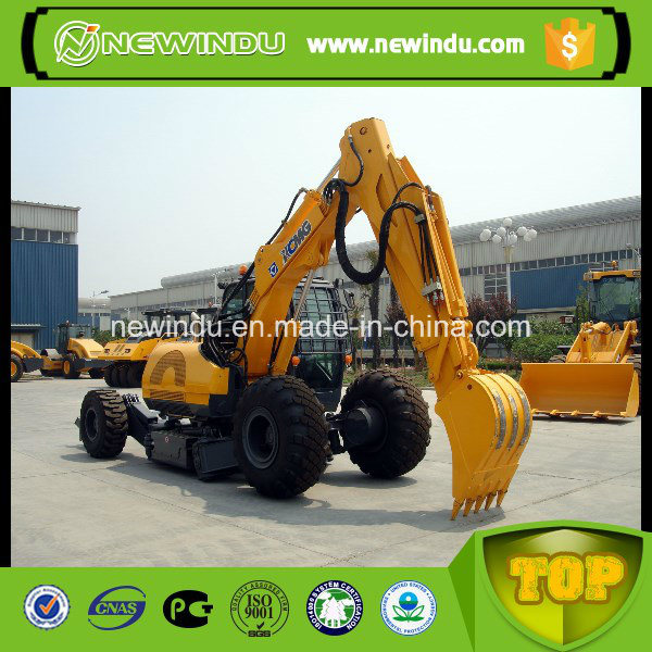 Xe210W 21 Ton Wheel Excavator Price with 0.9m3 Bucket