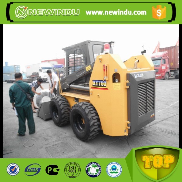 Xt760 China Diesel Wheel Skid Steer Loader for Sale