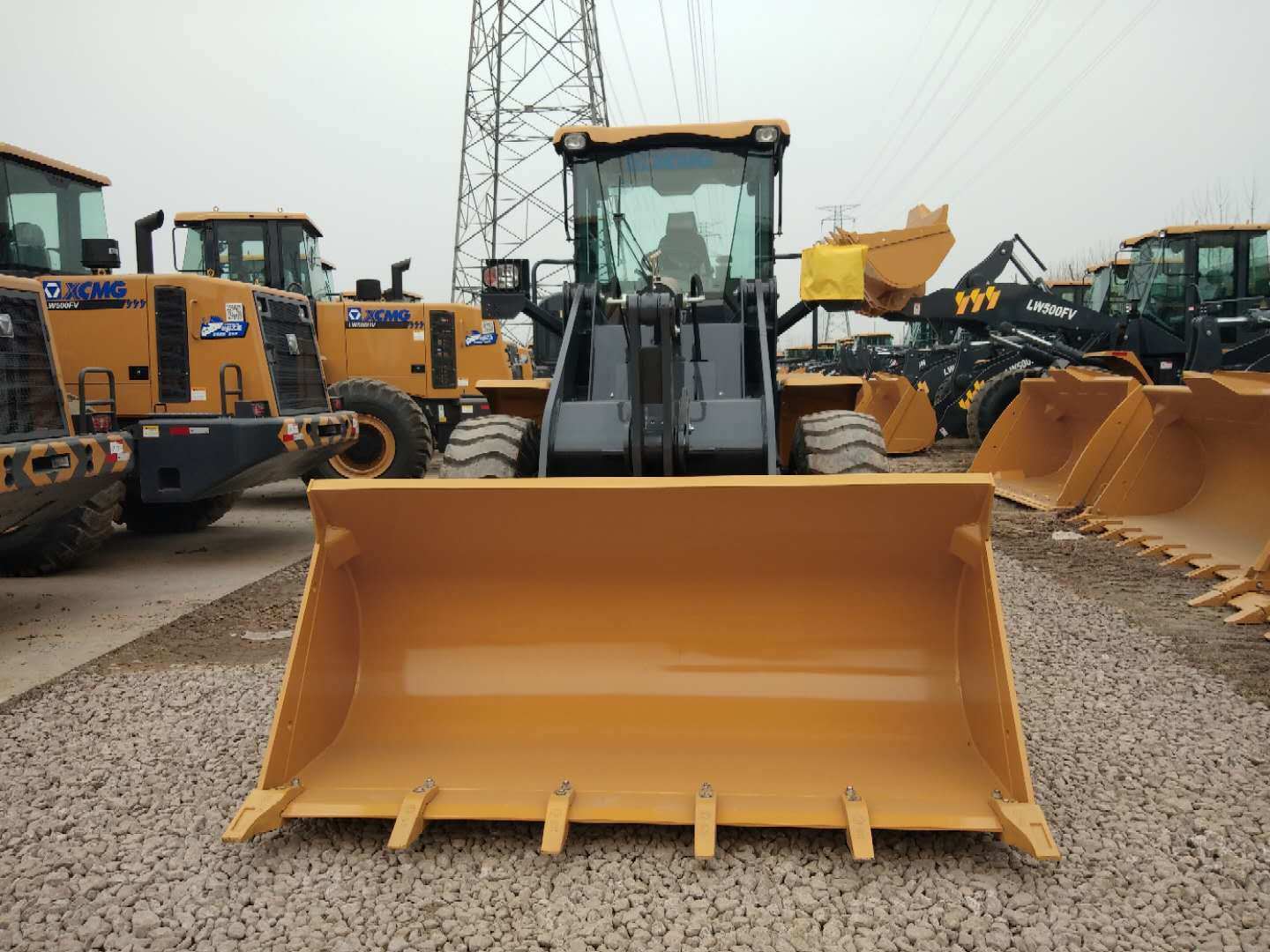 Xugong Zl50gn 5 Ton Wheel Loader with Shangchai Engine and Zf Gearbox