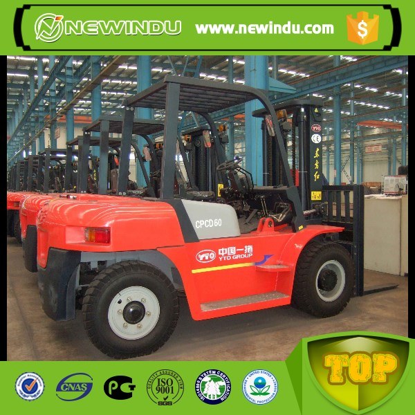 China 
                Yto 6 Ton Mini Diesel Forklift Cpcd60 in Dubai
             supplier