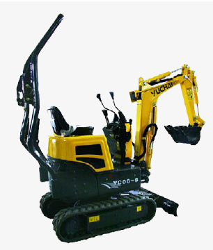 Yuchai Excavator Yc08-8 Adjustable Chassis Crawler Excavator