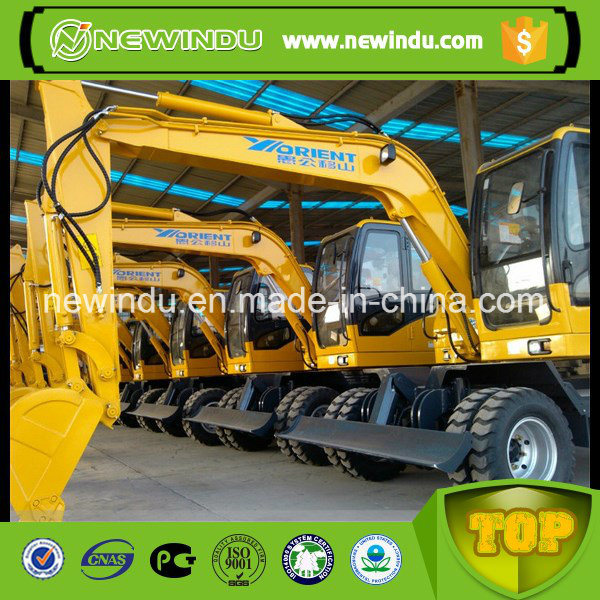 Yugong Chinese 0.45m3 Wheel Excavator Wyl135 with Low Price
