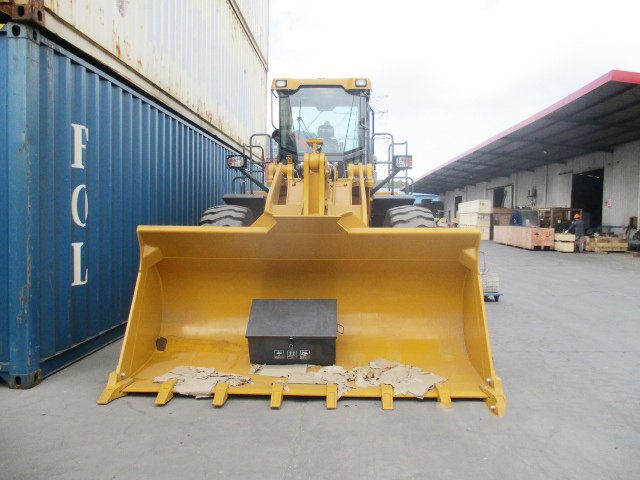 
                Zl50gn 5 ton Wheel Loader Shangchai Engine Rock Bucket Desert Band
            