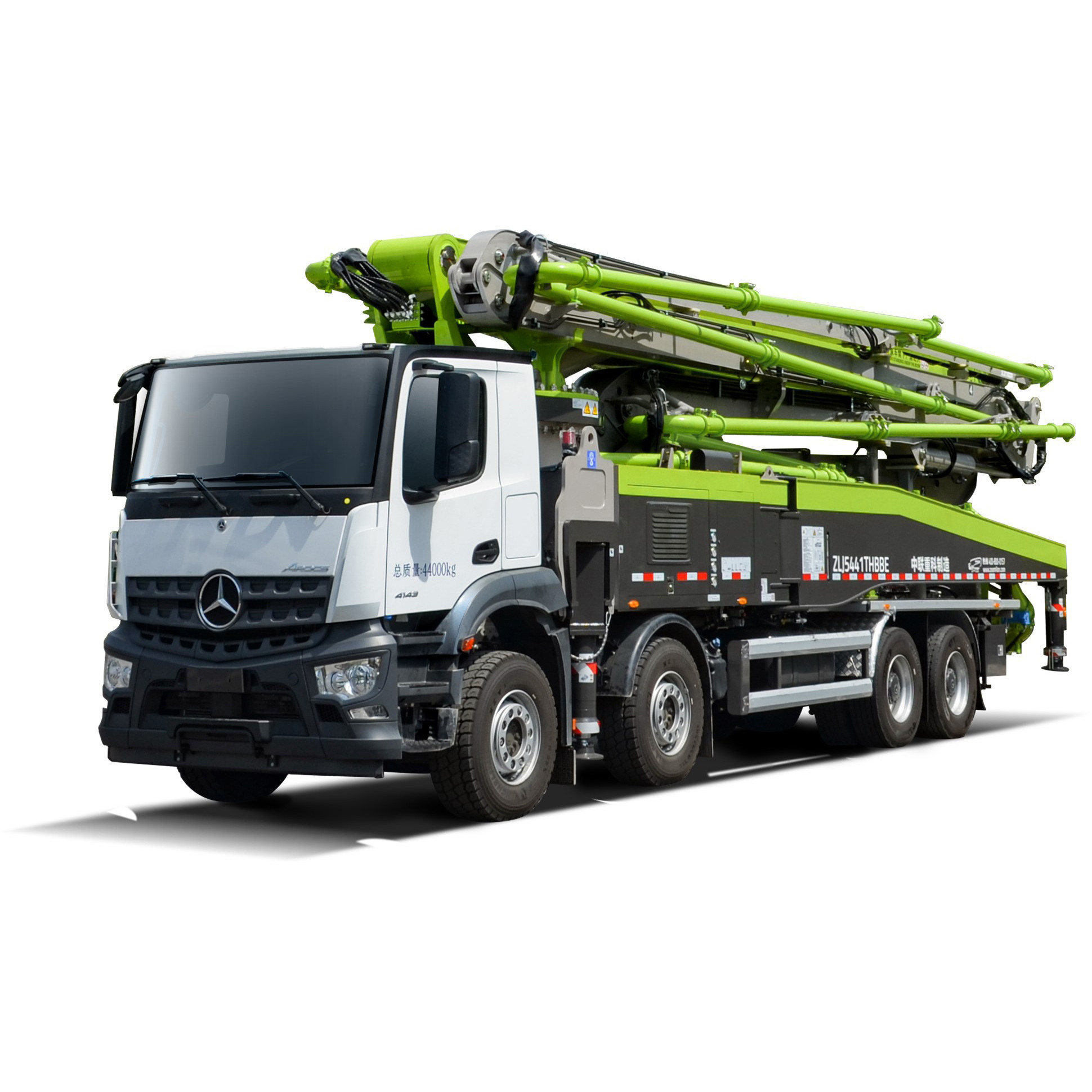 Zoomlion 40m Vertical Reach Truck-Mounted Concrete Boom Pump Truck 40X-5rz