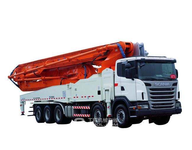 Zoomlion 63m Hydraulic Truck-Mounted Concrete Pump Truck for Sale