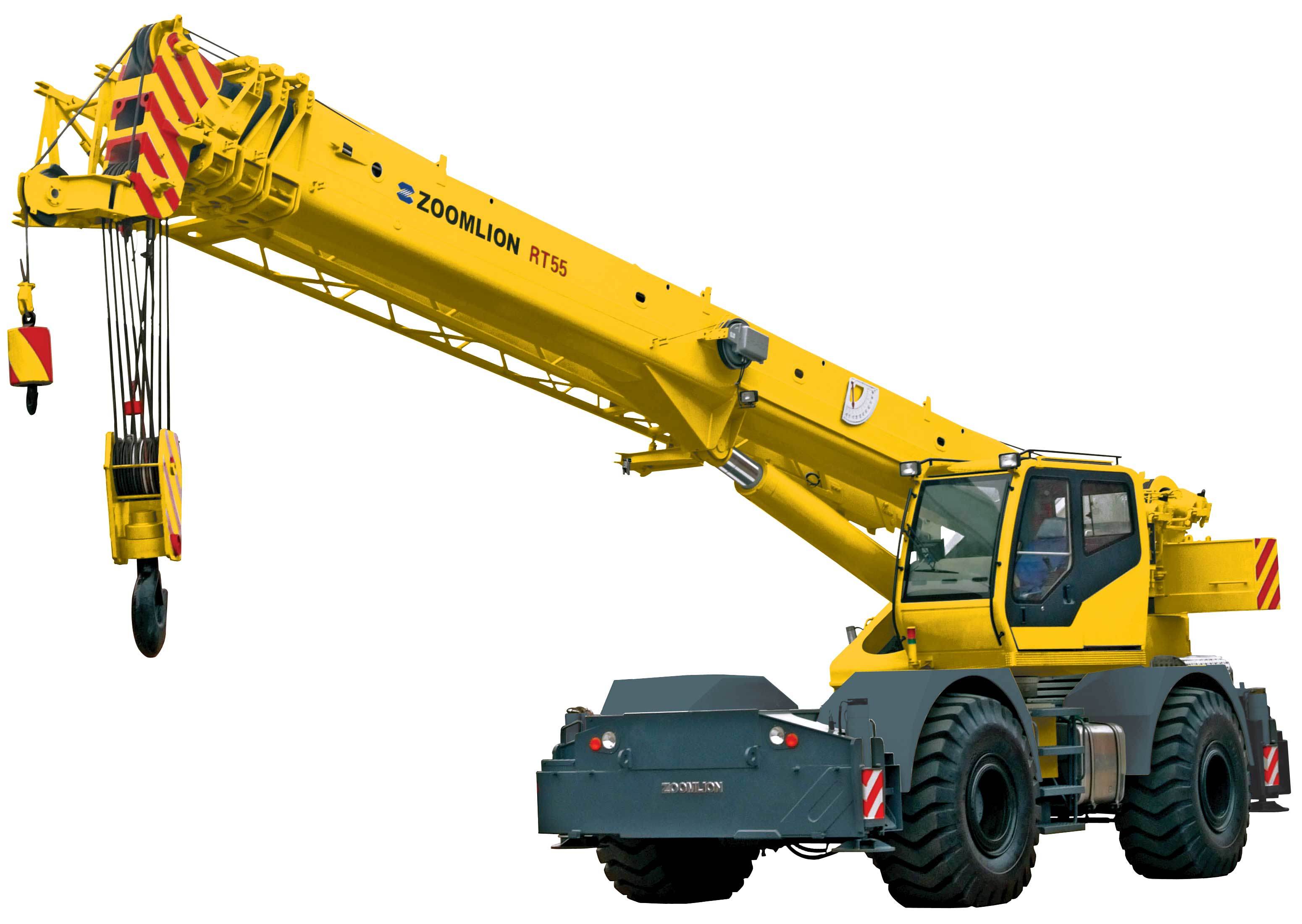 China 
                Zoomlion Rt55 55 Ton Mobile Rough Terrain Crane
             supplier