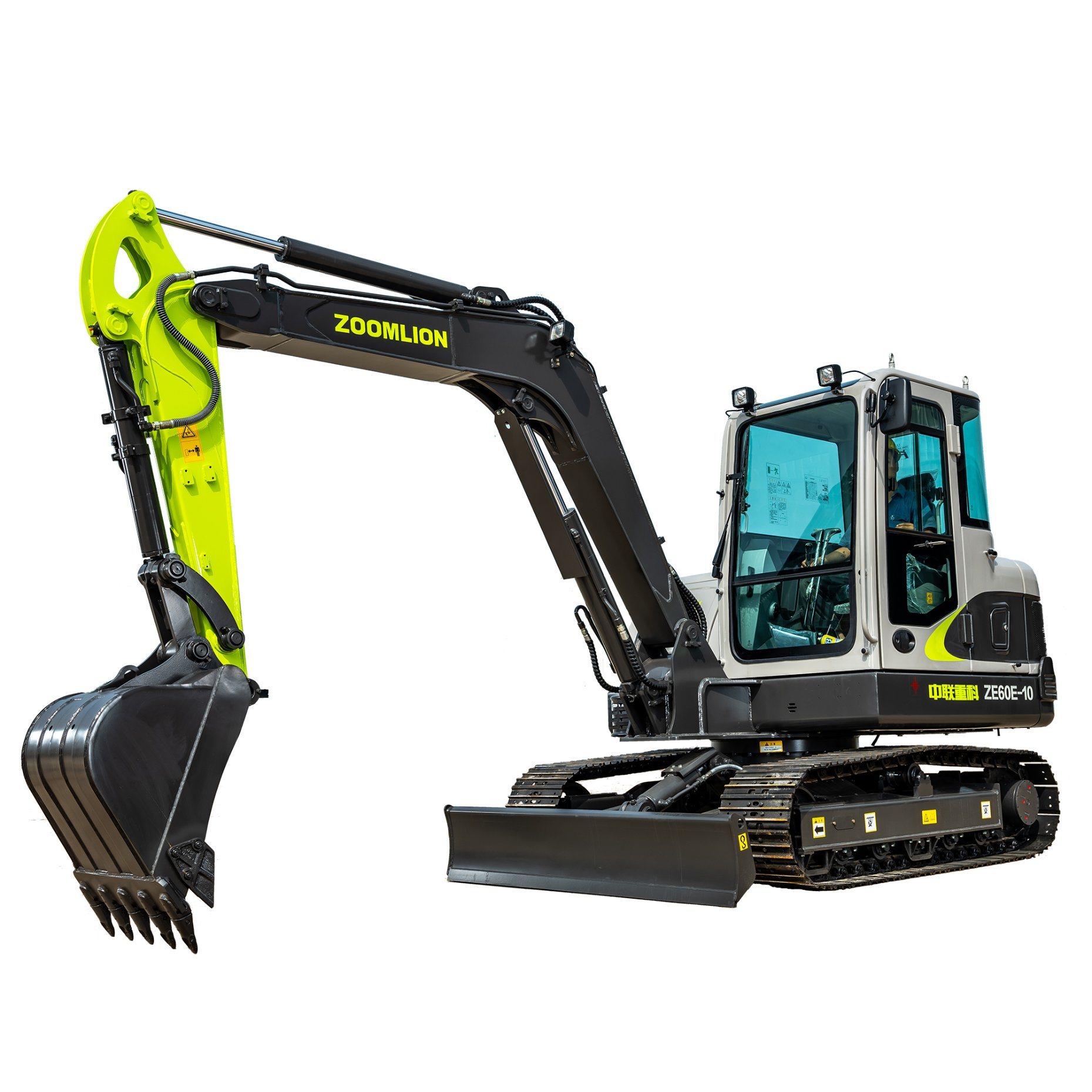 Zoomlion Top Brand Chinese 6 Ton Diesel Mini Crawler Excavator Ze60e-10 with Yanmar Engine