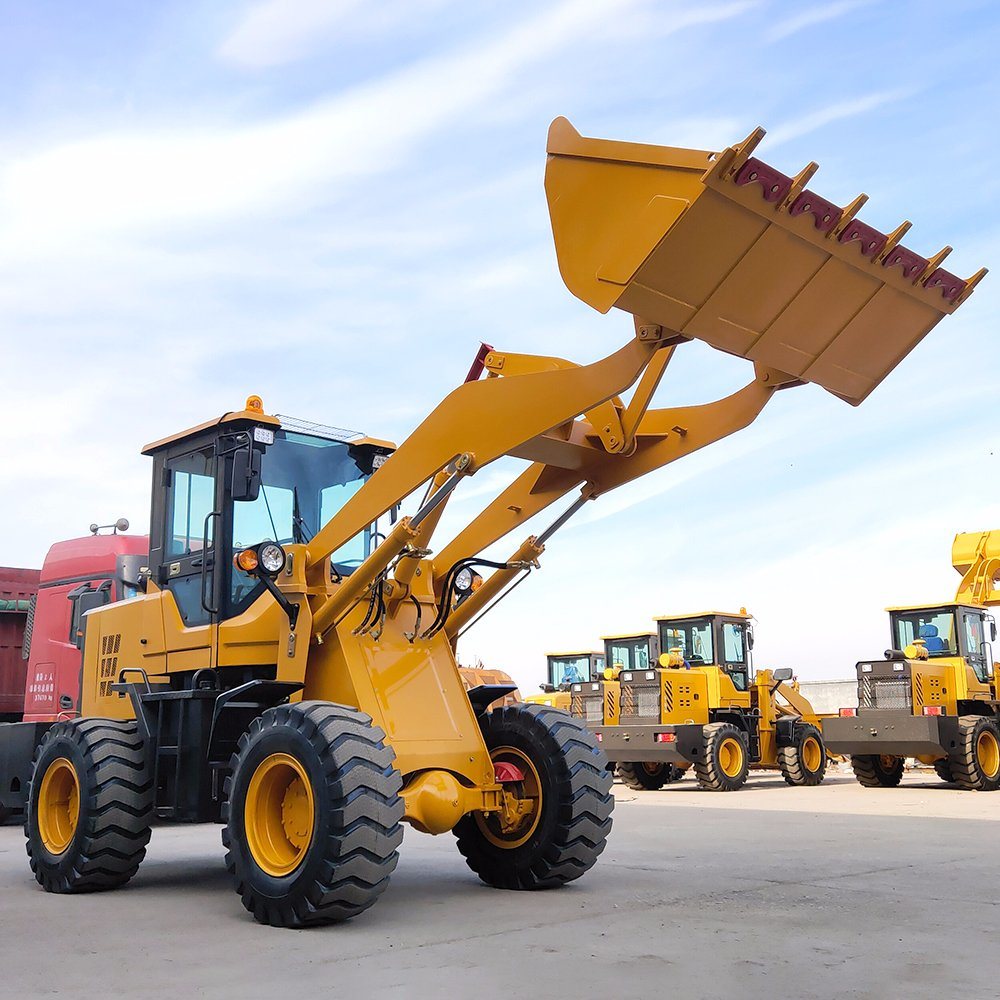 Ce Certificated Mini Garden Wheel Loader Compact Front End Loader in Stock