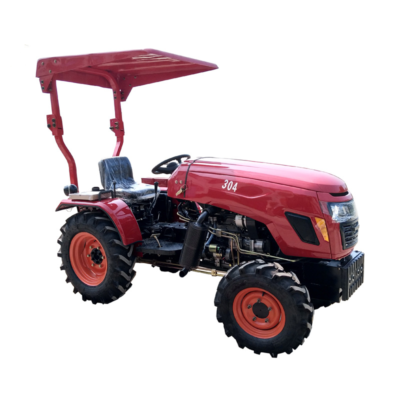 Ce ISO Compact Tractors Price List New Tractors Chinese Small 25 HP Farm Tractors with Accessories Attachments