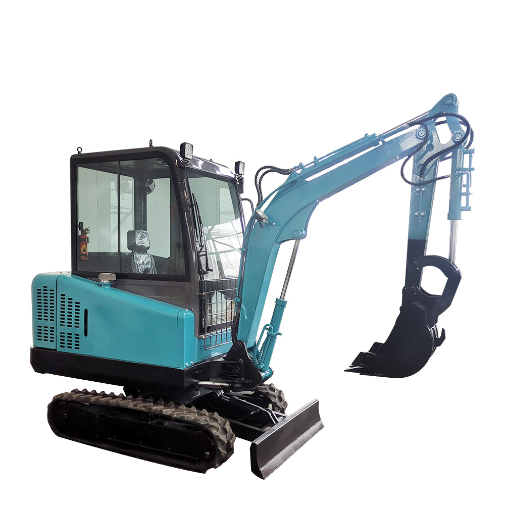 China 2 Ton Crawler Mini Excavator Price with Side Swing Function for Sale