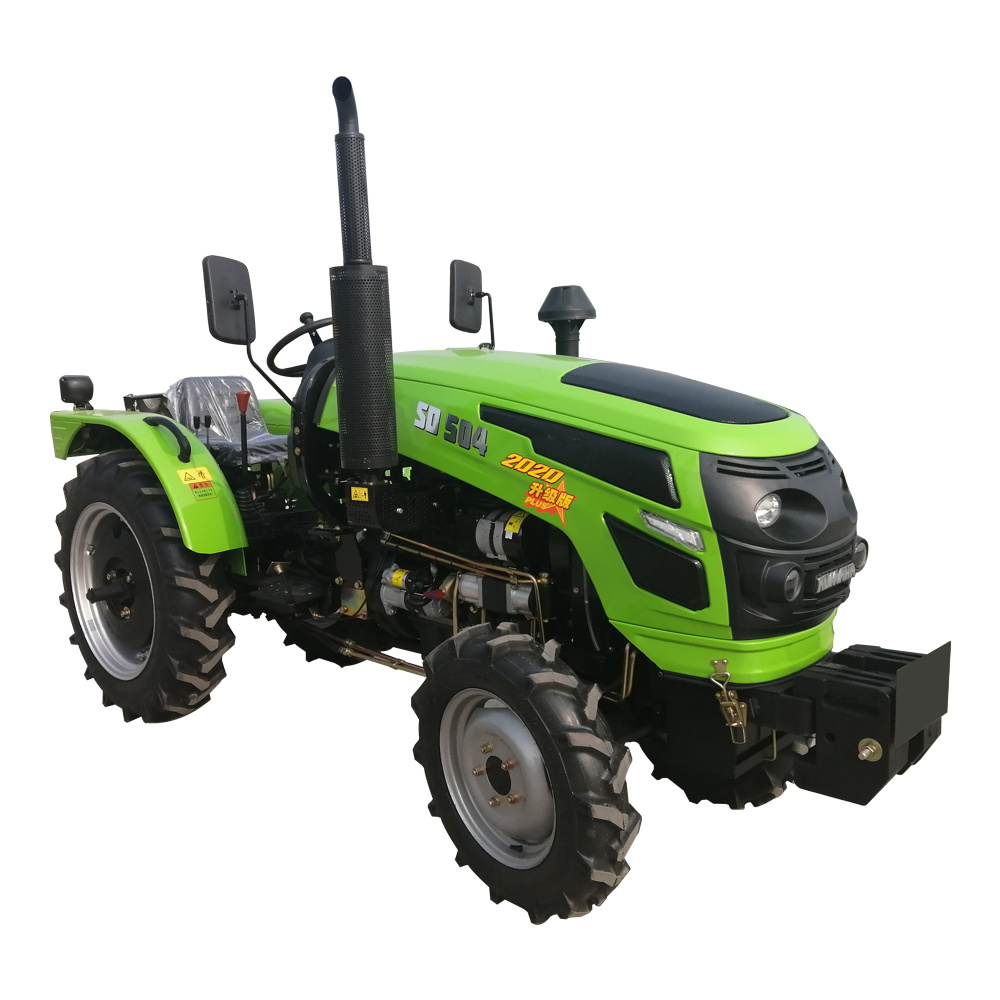 China Factory Price Walking Micro Mini Tractor Small 2X4 or 4X4 Wheel Tractor with Attachments for Agriculture and Farm