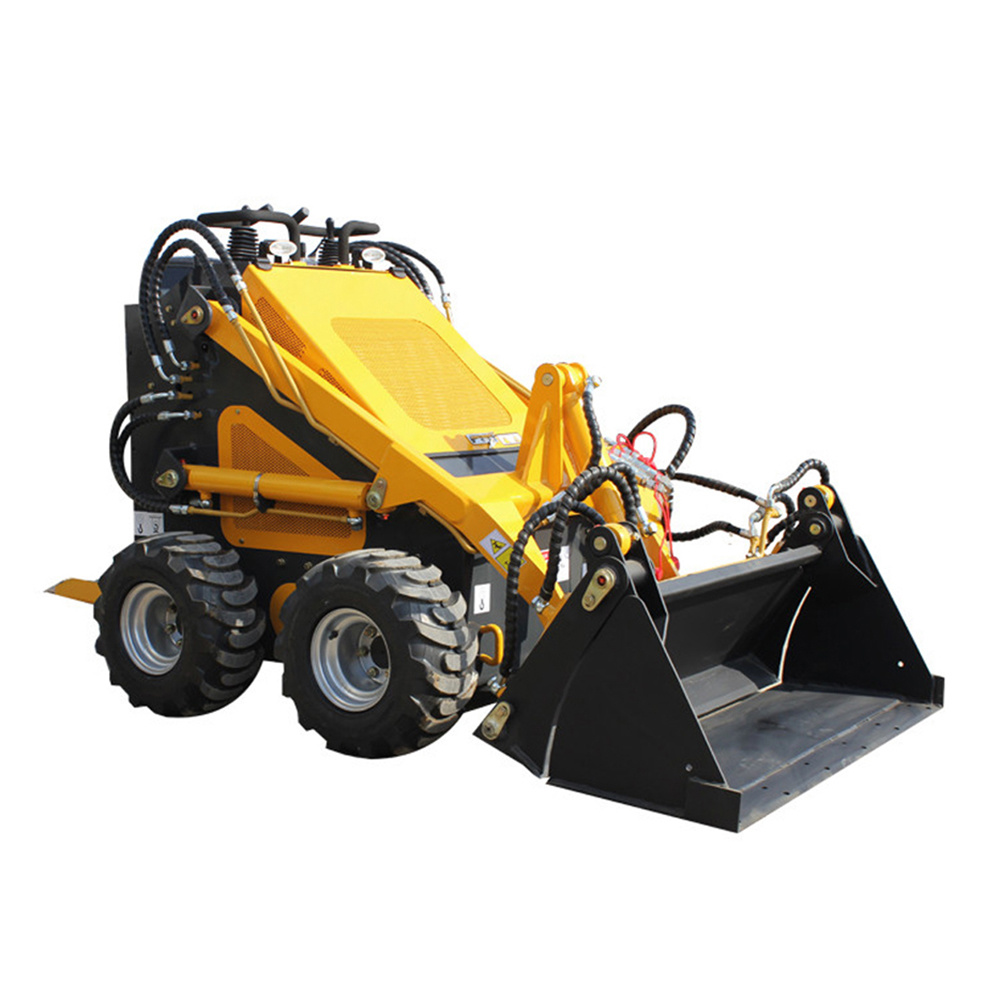 Compact Body Cheap Hydraulic Mini Skid Steer Loader 380 Factory