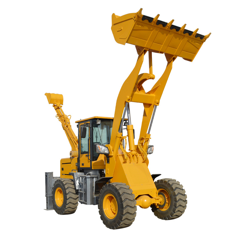 Competitive Price Backhoe Loader 75kw 4X4 Operational Weight 8500kg