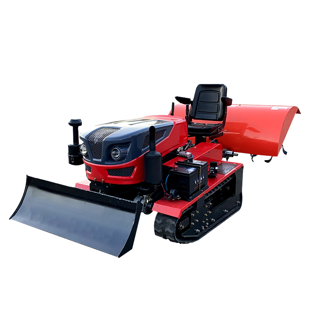 Cost Effective Tracked Cultivators Crawler Tractor with EU Certificated for Agriculture