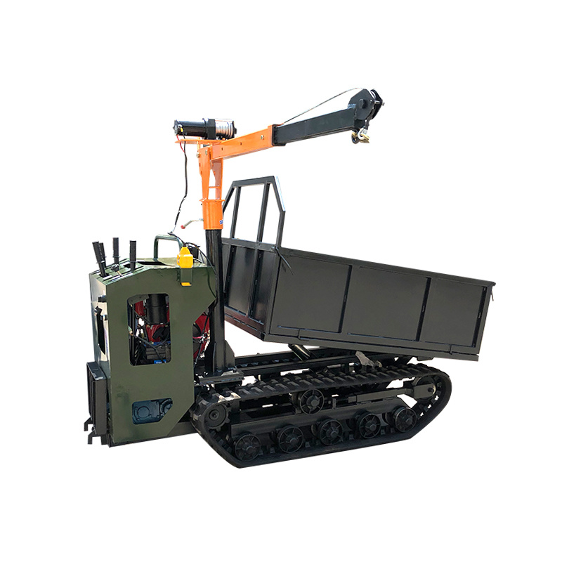 Diesel Engine Mini Dumper Price Crawler Truck Dumper with Best Price