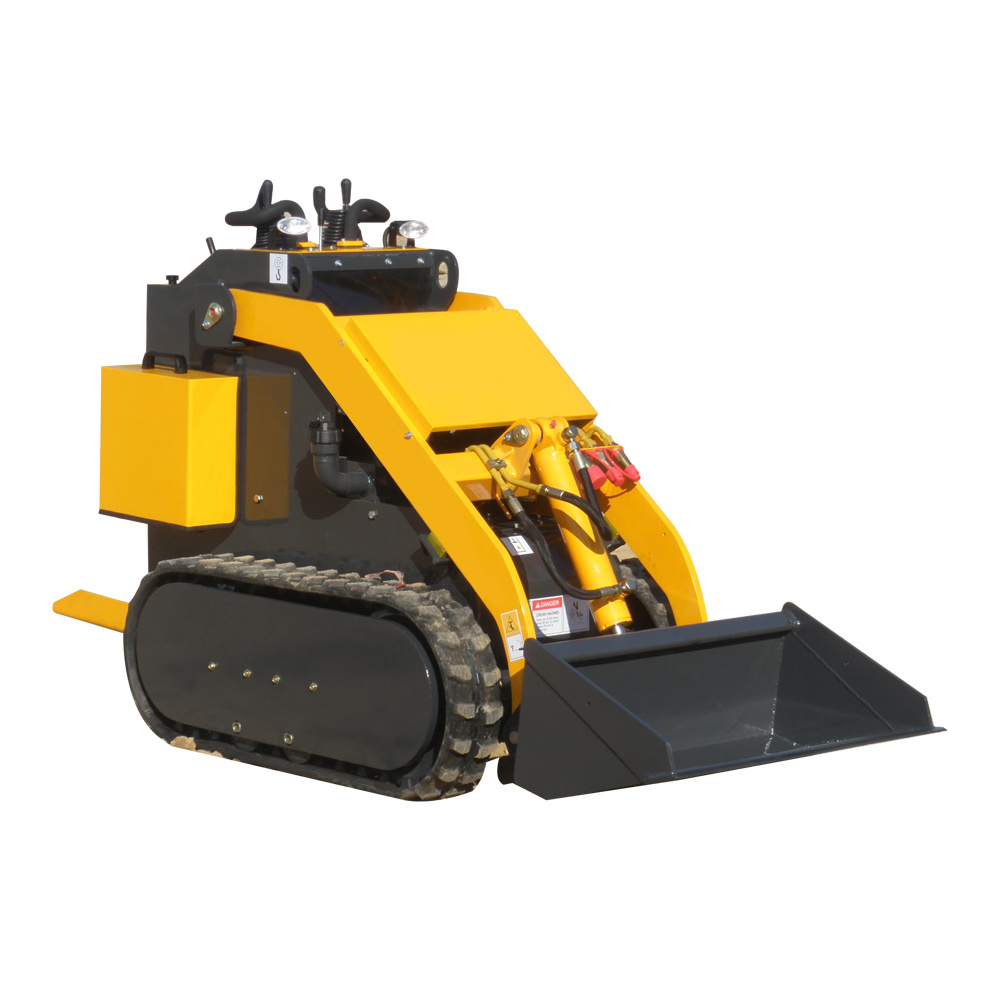Discount Price Mini Small Tyre/Track Skid Steer Loader with Attachment