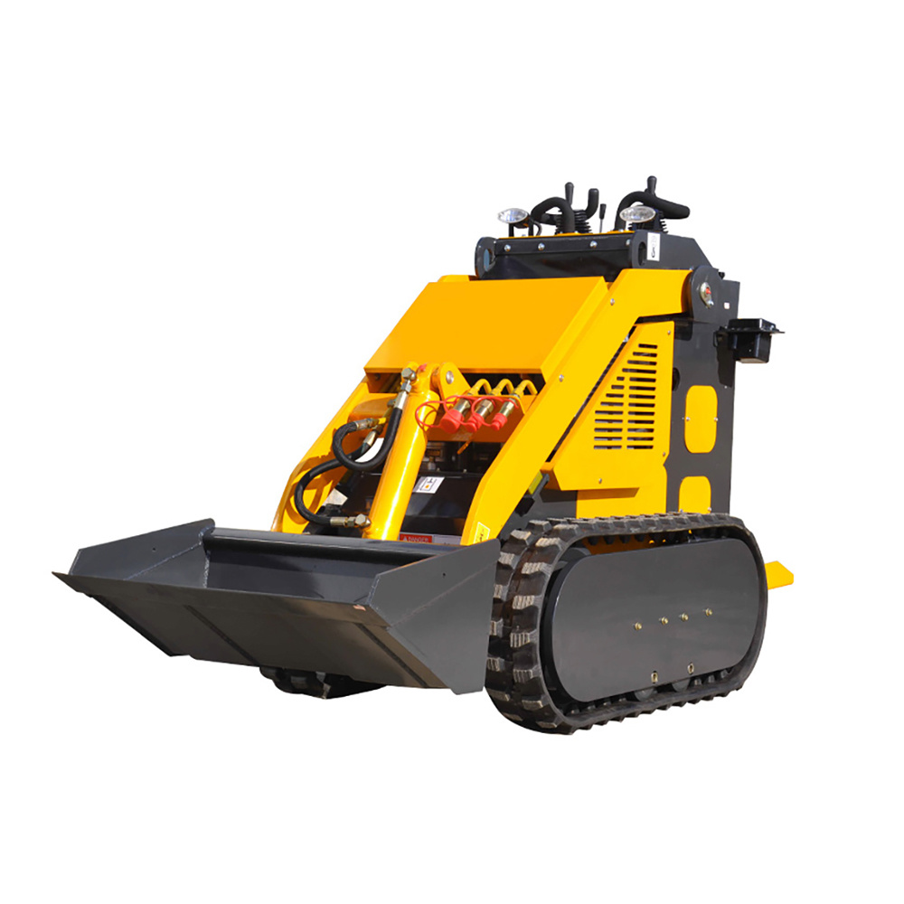 Easy Operation Wide Application Mini Skid Steer Crawler Loader