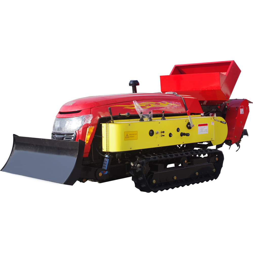 Excellent Production Multifunction Crawler Tractor Machine Remote Crawler Tractor