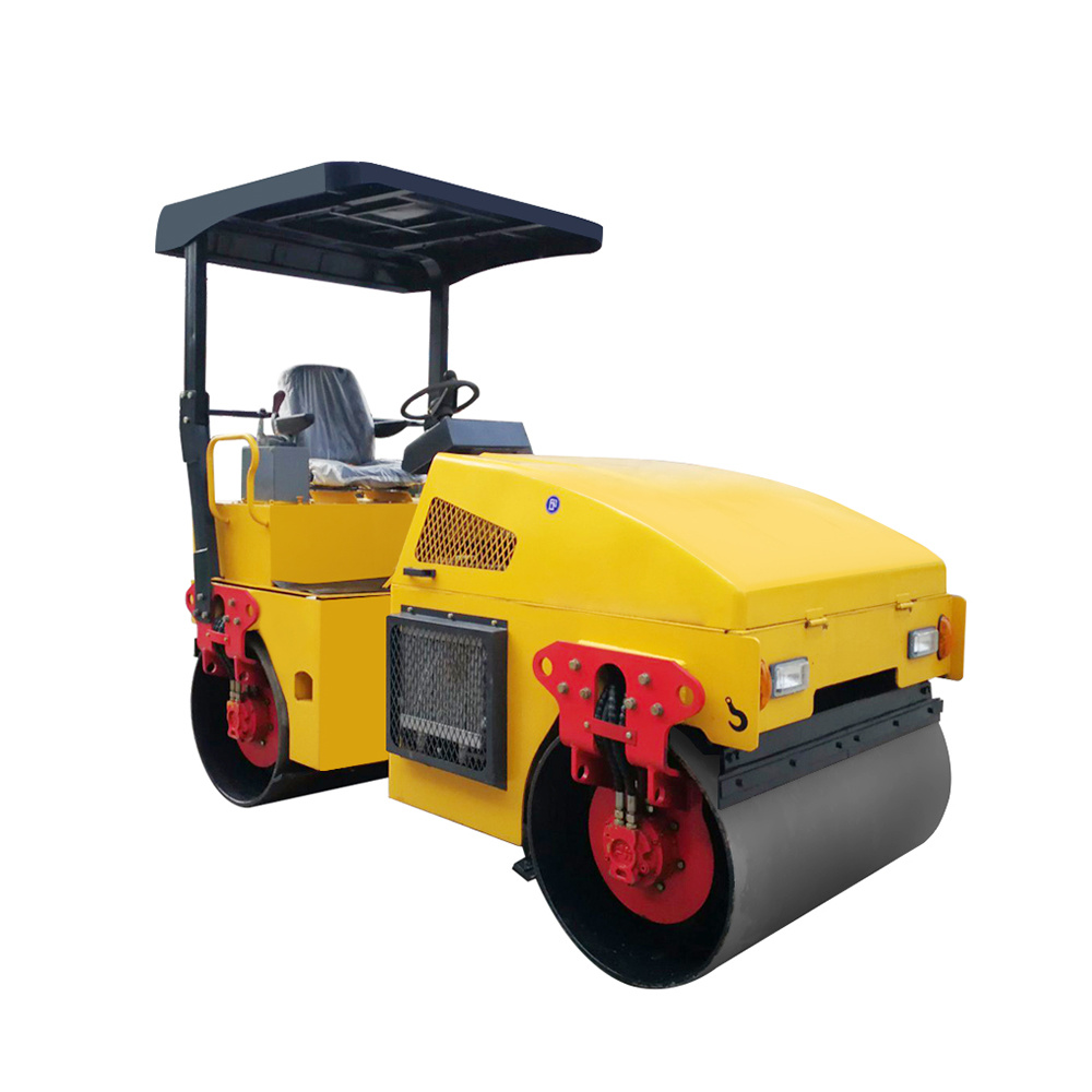 Excellent Quality 4 Ton Double Drum Roller Vibratory Road Roller Vibratory Road Roller Compactor