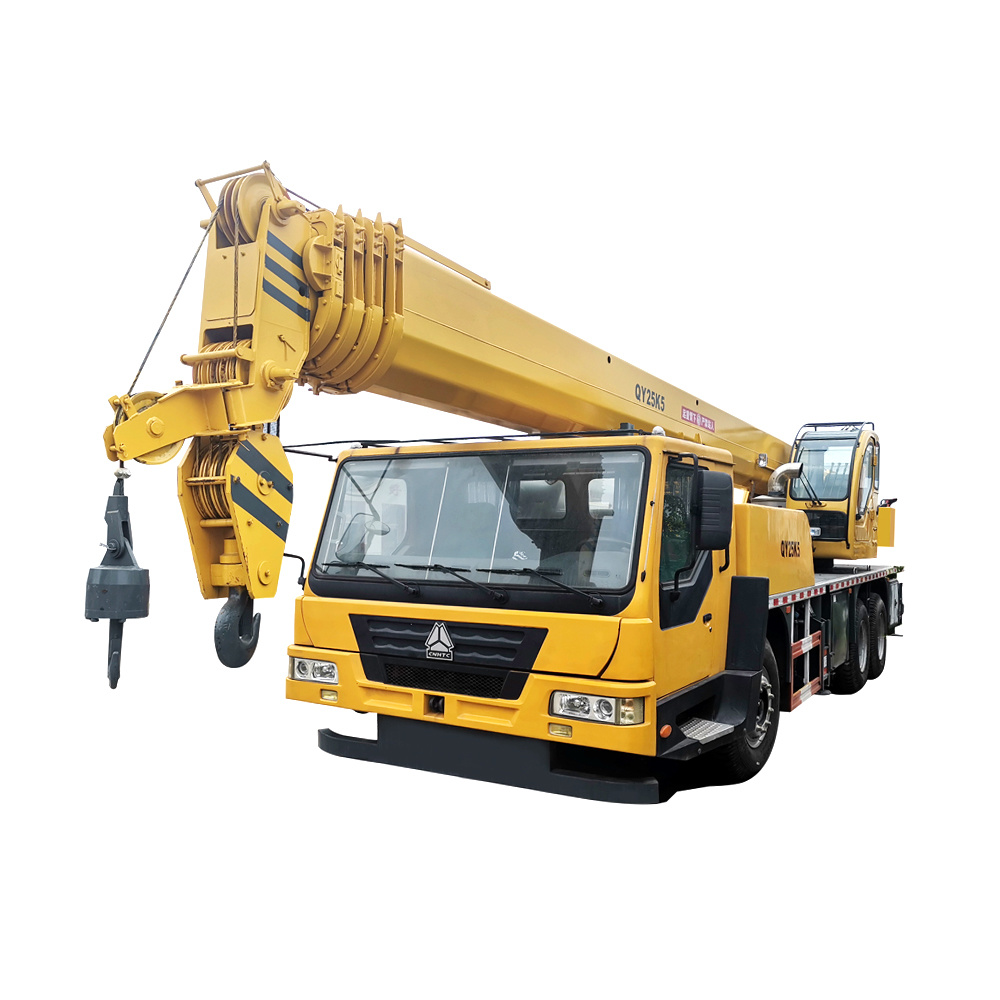Excellent Quality Hydraulic Truck Crane 25t Container Truck Crane Truck 4X4 for Sale
