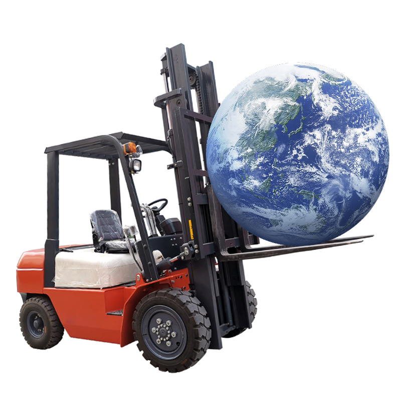 Factory Export Truck Mounted Forklift 4 Ton Goodsense Forklift with Ce