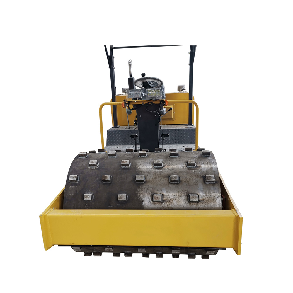 Factory Supply Fully Hydraulic Sheep Foot Roller Mini Roller Compactor Asphalt Roller