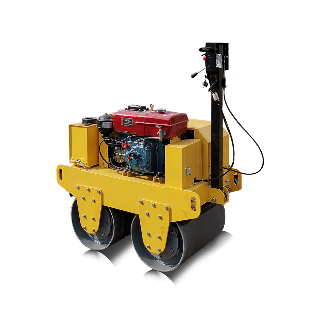 China 
                Fuel-Efficient CE Approved 500kg Walk Behind Mini Road Roller COM
             supplier