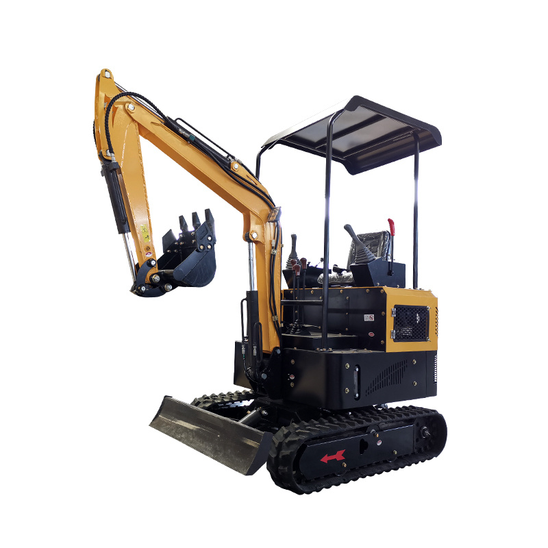 Fully Hydraulic 1.6 Ton Mini Excavator Ride on Excavator for Agricultural