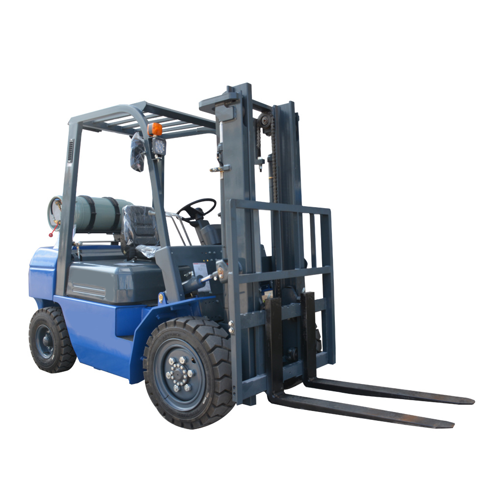 Fully Hydraulic High Load LPG 3 Ton Forklift LPG Gas Cylinder Forklift