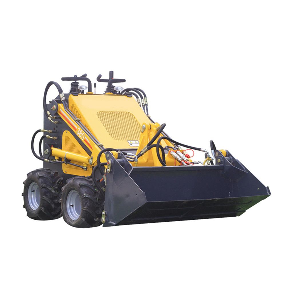 High Benefit Mini Skid Steer Loader 400kg with Attachment Price
