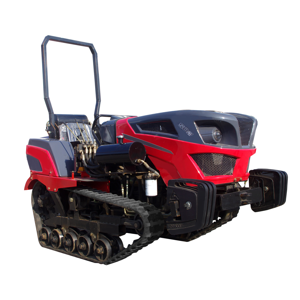 China 
                High Benefit Mini Traktor Crawler 40-60HP Traktorspuren Crawler Cultivator Für Swamp
             Lieferant