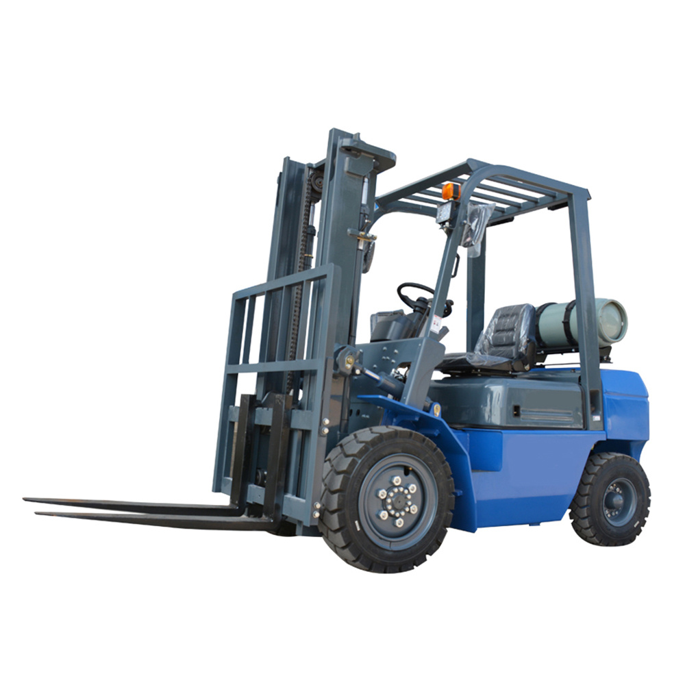 High Benefit Safety Hydraulic 5 Ton 3 Ton LPG Forklift with USA Engine Suppliers