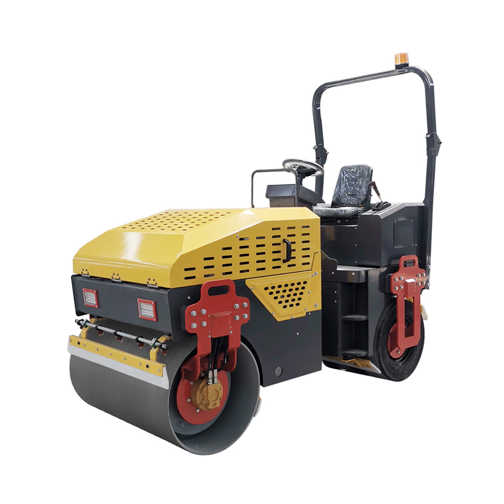 High Benefit Selfpropelled Vibratory Road Roller 3 Ton Mini Road Roller