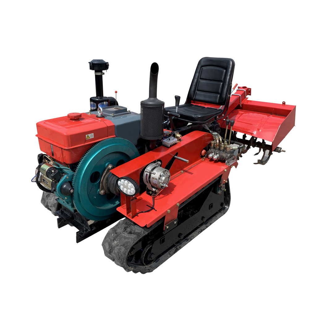 High Performance Paddy Crawlers Tractors Mini Farm Crawler Tractor Manufacturer