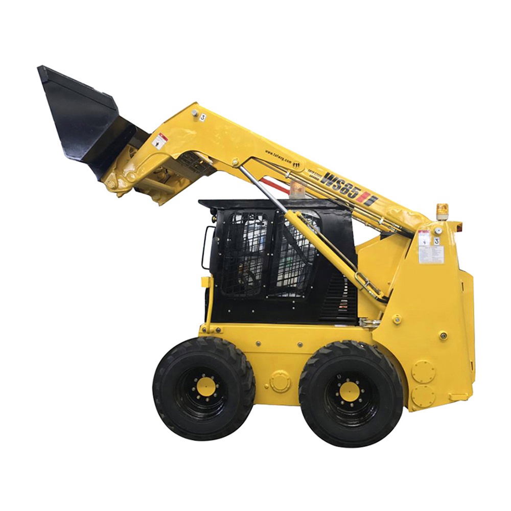 Hot Selling Compact Body Skid Steer Loader Attachments Sweeper Skid Steer Loader Price