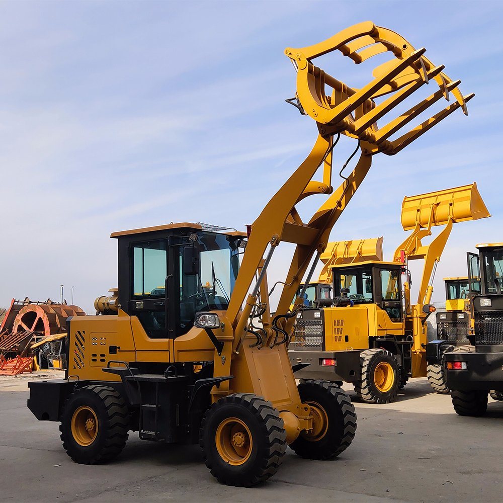 Hydraulic Articulated High Load Self Loader Truck Front End Loader Price